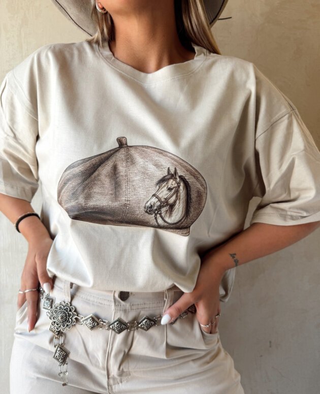 REMERA BOINA CABALLO