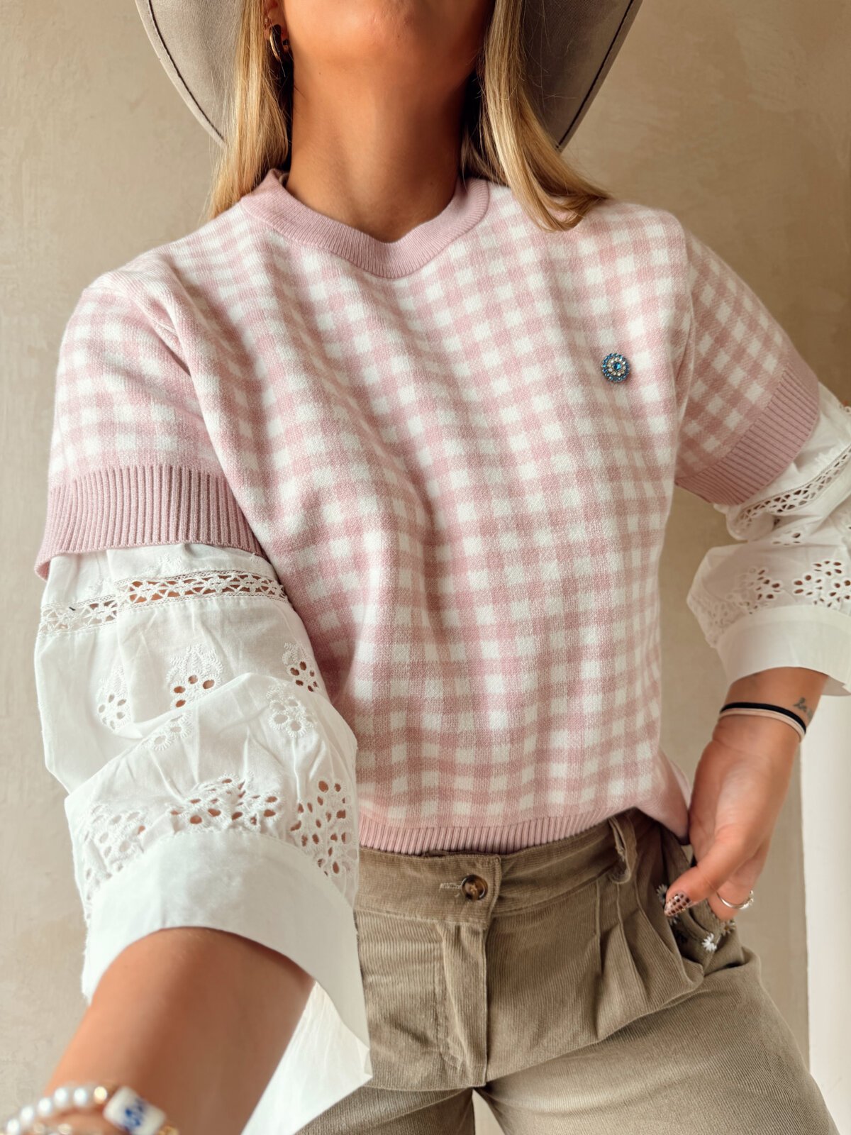 REMERA TEJIDA ROSA - Image 2
